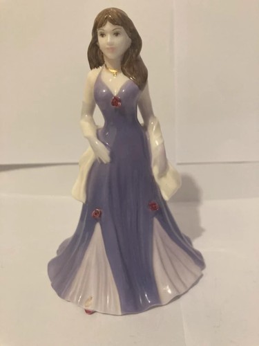 Coalport porcelain figurine - coalport,