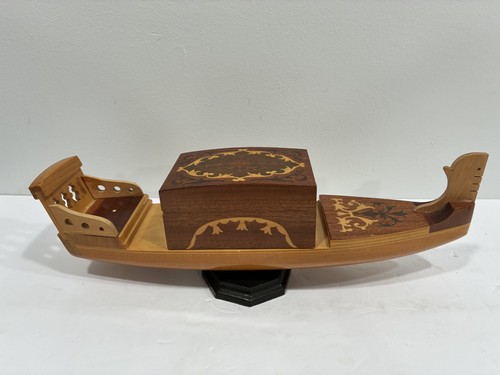 Gondola wooden boat jewelry - gondola,