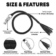 Motorcycle Biker Whip 36" Get