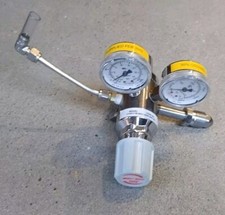 BOC HiQ® BASELINE Six-port Cylinder Regulator Model C106X/1B Guage Valve Used