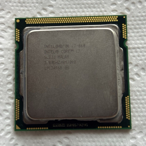 Intel core 860 1st gen - intel,