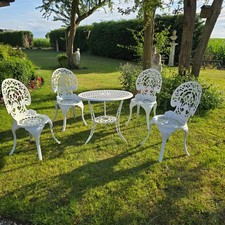 vintage cast iron patio set