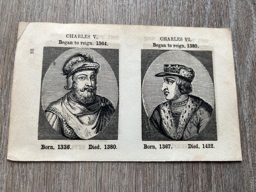 1858 double sided small print