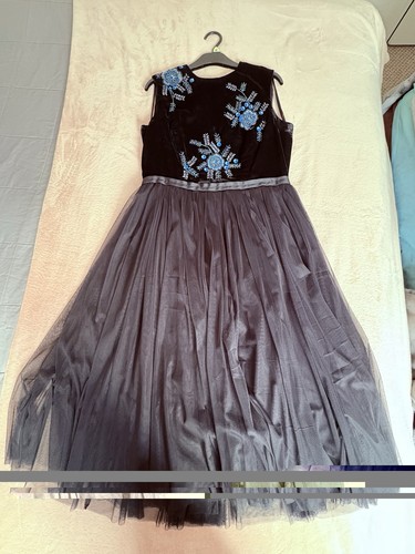Monsoon embellished velvet - velvet, &