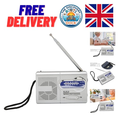 Battery powered portable - portable, radio