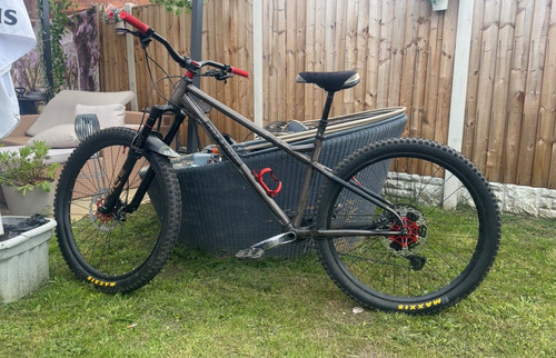 One mountain bike - mountain,