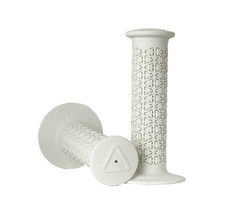 AME BMX Bike Grips Round White