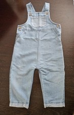 TU Kids Denim Overall/Dungaree Size 12-18 Months, NWT Soft Denim