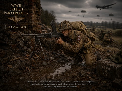 Ww2 british paratrooper - british, in