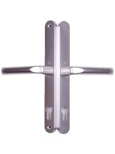 Hoppe Upvc Door Handle 92pz 240mm Screw Fix Centres With Springs