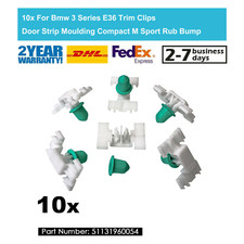 10x For Bmw 3 Series E36 Trim