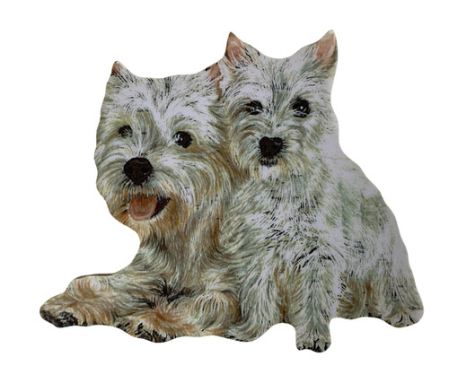 West highland terrier - west, magnet