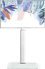 [read description]FITUEYES TV Floor Stand for 32 to 60 inch` white, Universal TV