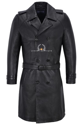 Mens knee length leather - knee,