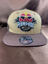 NewEra Red Bull Rampage 9Fifty  Cap Adjustable Snapback Racing Outdoors Brown 