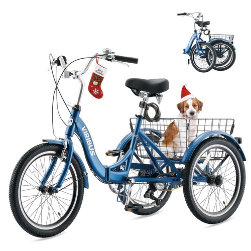 Viribus 20in folding tricycle - folding,