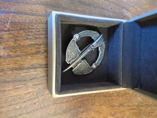 Vintage Pewter Penannular