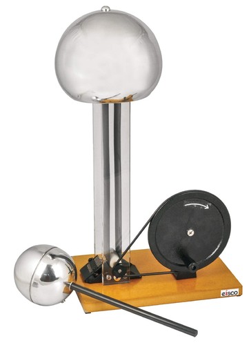 Eisco hand crank van graaff - eisco,