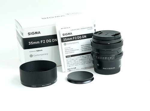 Sigma 35mm lens full - f2,