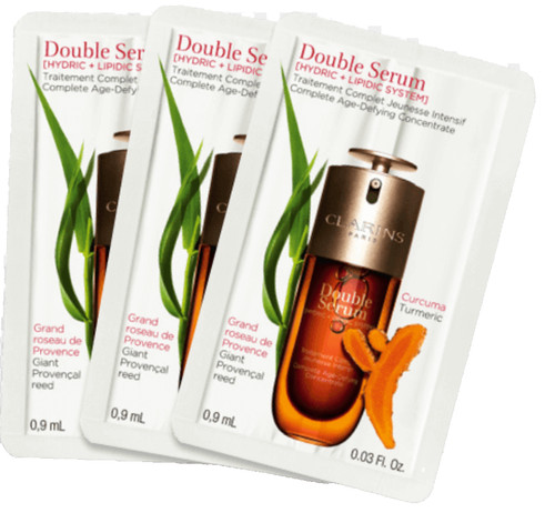 Clarins double serum 3 - double, x