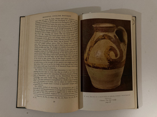 Medieval english pottery - pottery, book