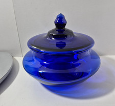 Vintage Cobalt Blue Glass