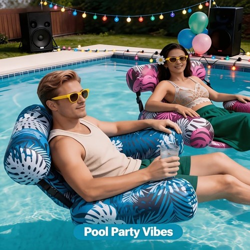 Luxury inflatable pool - inflatable, lounger