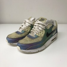 Nike Air Max 90 Trainers UK 4.5 EU 37.5 Metallic CT9631-100 – Bubble Pack"
