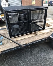 double dog cage with divider