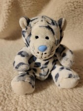 My Blue Nose Friends RARE Blizzard Snow Leopard Soft Toy Plush Collectible