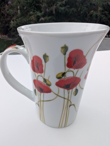 Dunelm poppy mugs cups - dunelm, x