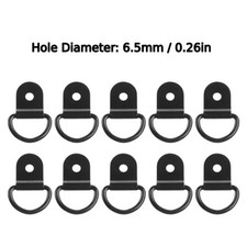 10pcs Heavy Duty D-Ring Tie