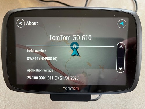 Tomtom sat nav 610 inch - tomtom,