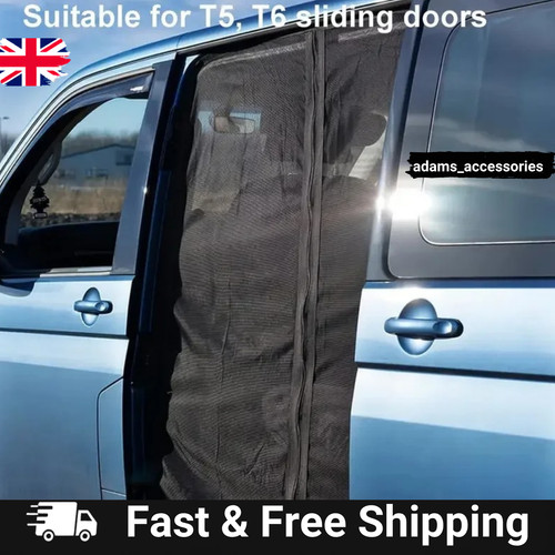 Sliding door magnetic fly - door,