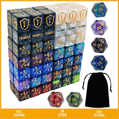 Marble tcg counter dice - marble,