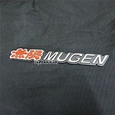 1x Big Red Matte MUGEN 3D New Metal Decal Badge Sticker Emblem Type Coupe Racing