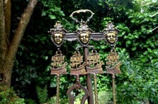 Vintage Solid Brass Fire