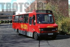 35mm Slide Uxbridge Buses Mercedes Benz 811D Alexander F681XMS 1998 Original