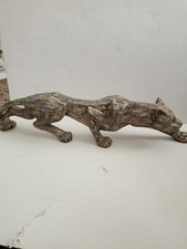 Panther Figure From Next Customised In Black Bronze Silver Gold Colours