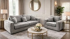 Alaska 3+1 Seater Velvet Sofa