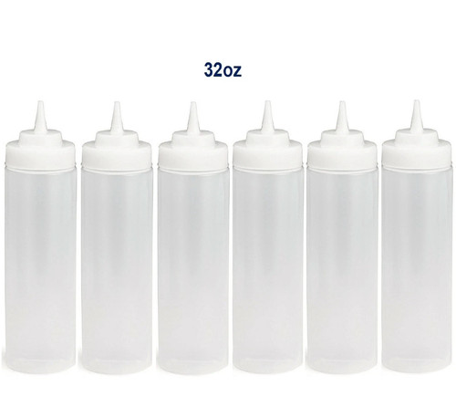 32oz clear widemouth - 6x,