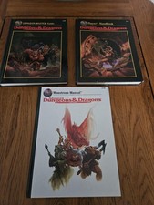 Advanced Dungeons and Dragons 2nd edition Rule Books