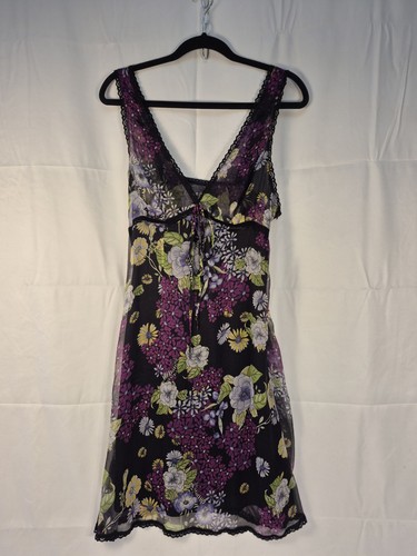 Vintage chiffon floral - kj.vintage,