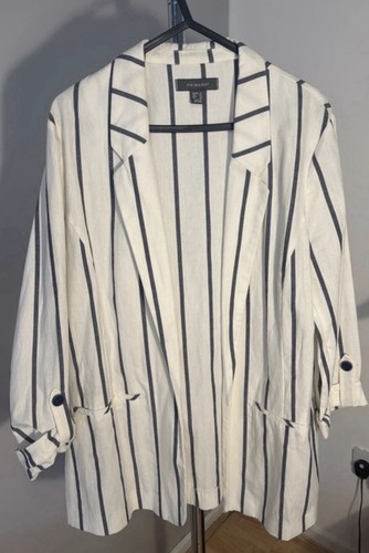 Ladies striped open - striped,