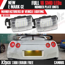 2x 18 SMD GTR LED Number