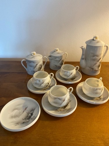 Japanese porcelain vintage tea - porcelain,