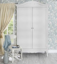 White Double Wardrobe 2Door
