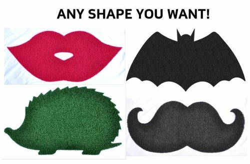 Funny shapes doormat new home - new,