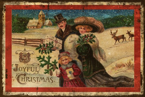 Joyful christmas old - joyful,