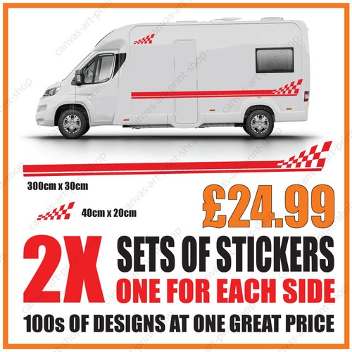 Motorhome graphics caravan - motorhome,